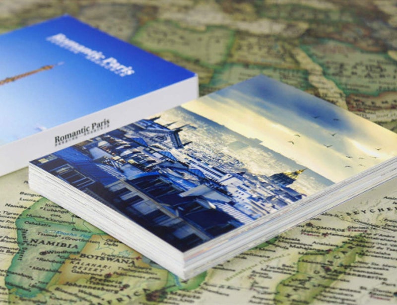 HOSTEESSCHOICE Travel postcards,Set of 30 Post cards variety pack depicting from Around the World Famous Travel Sites,Assorted Postcards Bulk, 4 x 6 -Paris - Image 5